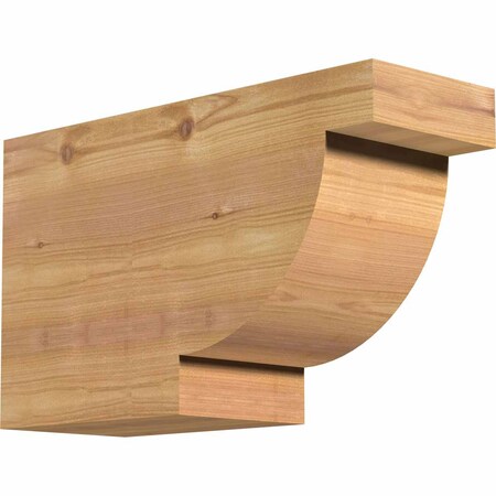 Ekena Millwork Alpine Smooth Rafter Tail, Western Red Cedar, 5 1/2"W x 10"H x 16"L RFT06X10X16ALP00SWR
